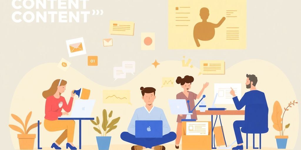 Diverse career paths in content creation.