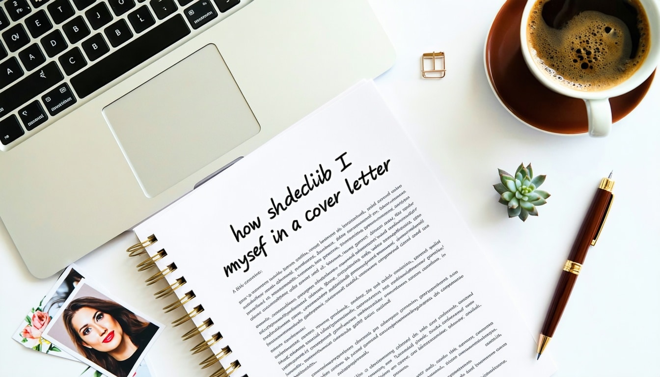 how should i describe myself in a cover letter