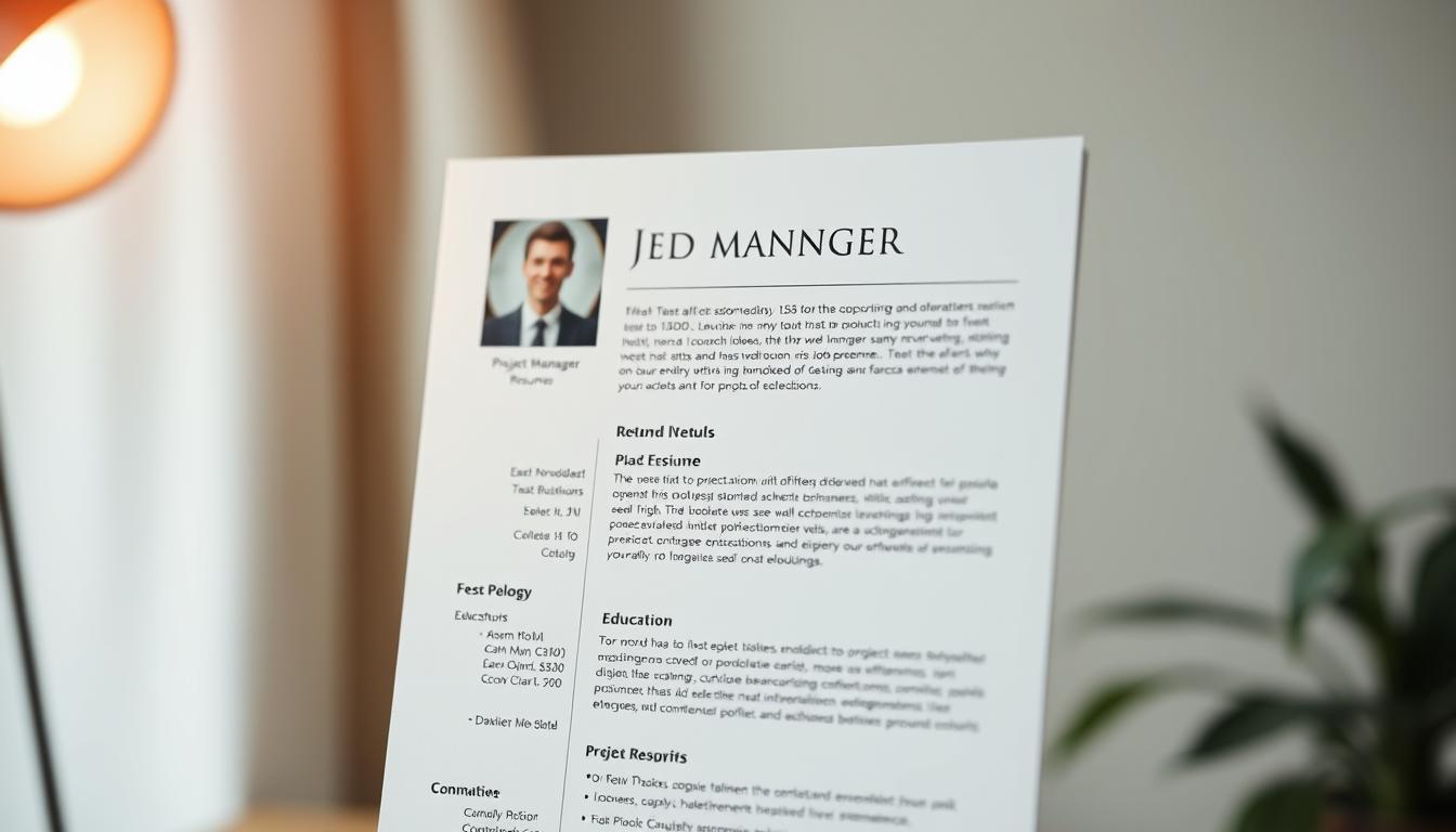 10 project manager resume