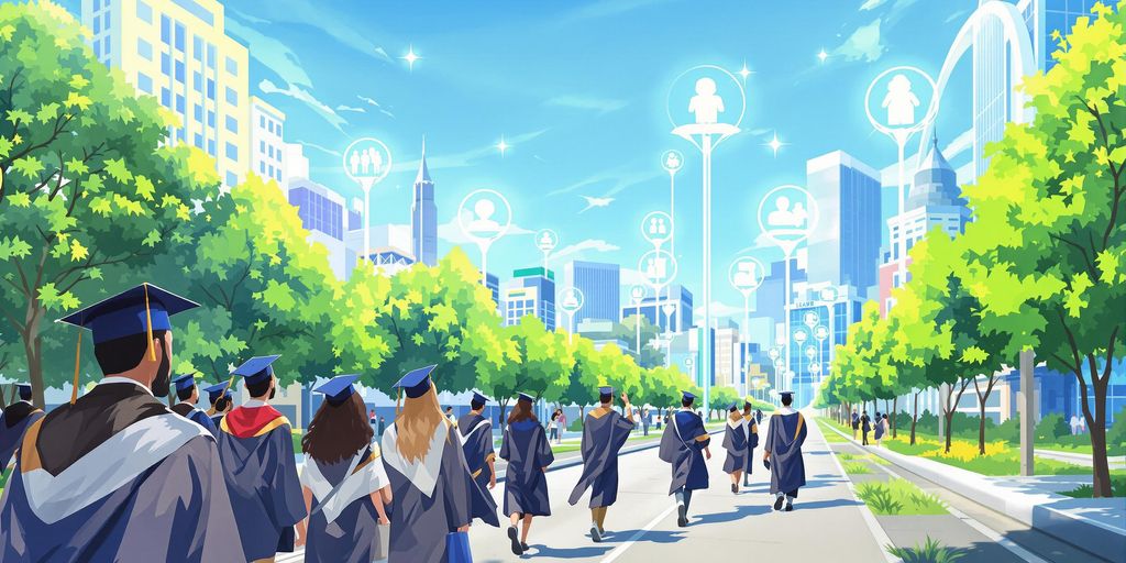 Students and recent graduates navigating career paths.