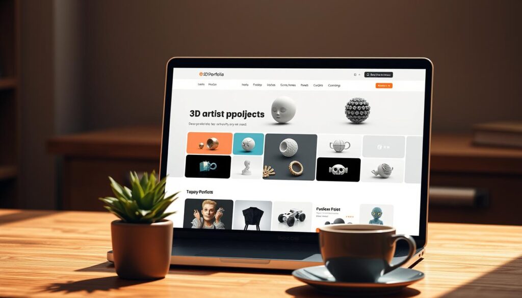 How to Land a 3D Artist Job in 2025: Resume, Skills & Interview Guide 2 3D artist portfolio presentation