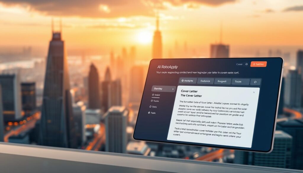 AI cover letter builder for tech jobs