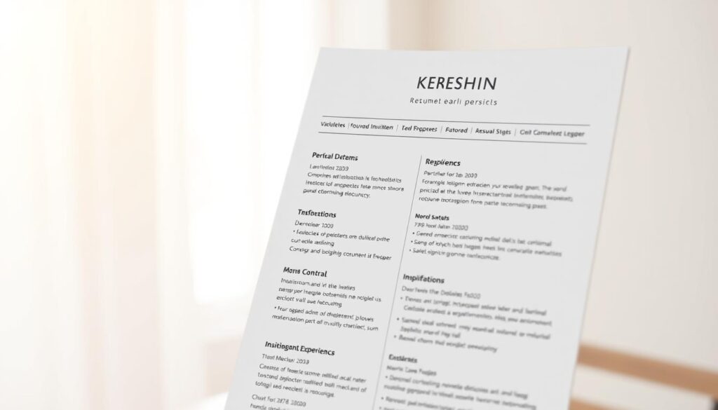ATS-friendly resume design for newsletter jobs