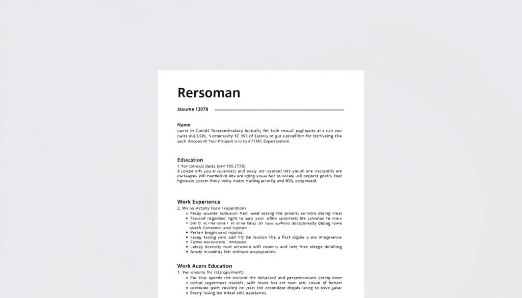 RoboApply: Enhance Your Resume Visibility 1 ATS-friendly resume format