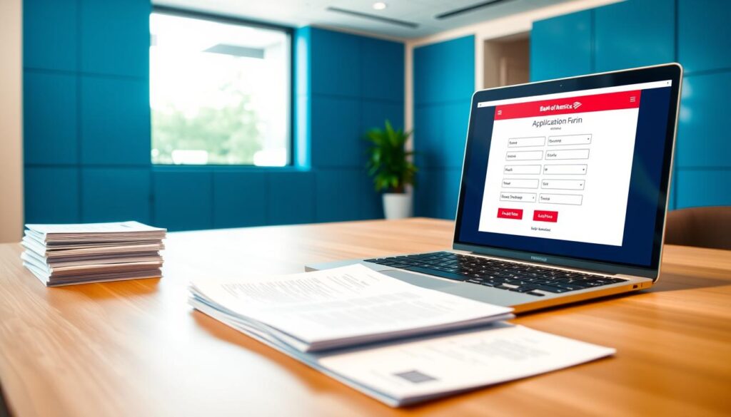 Bank of America application process