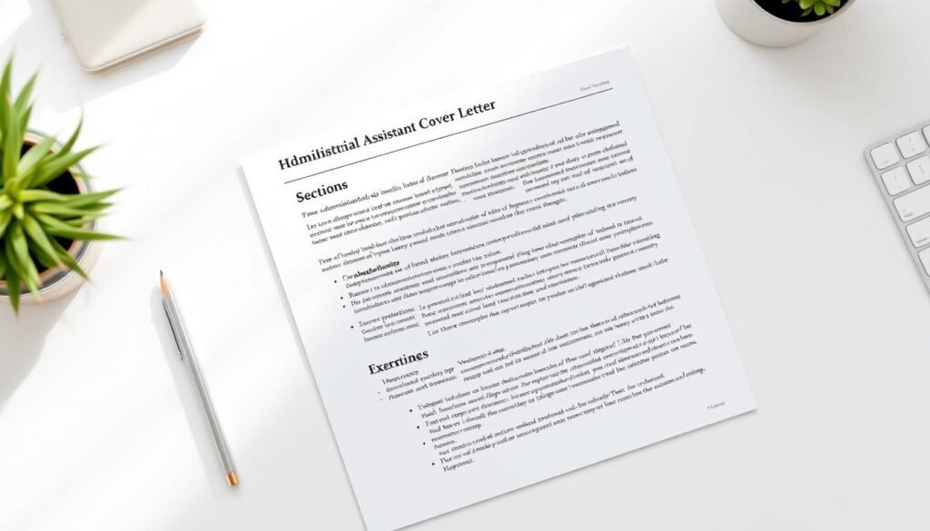 HR assistant cover letter guide