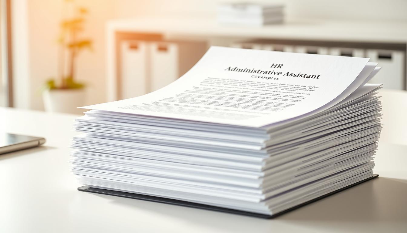 Professional HR Administrative Assistant, Cover Letter