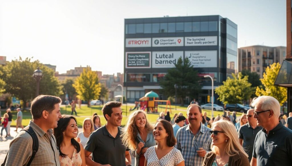 Troy NY local employment benefits