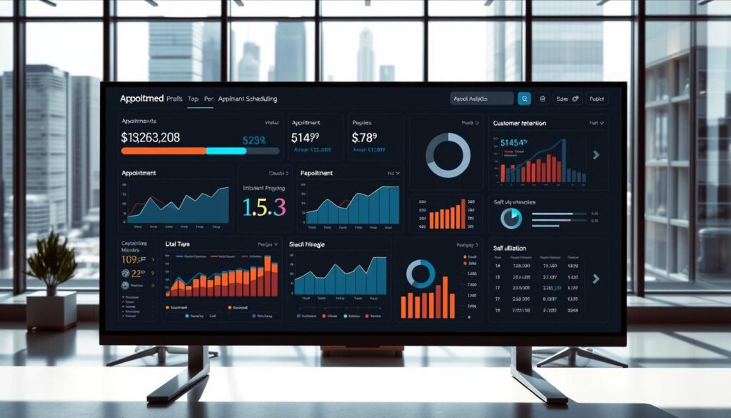 appointment scheduling data analytics dashboard