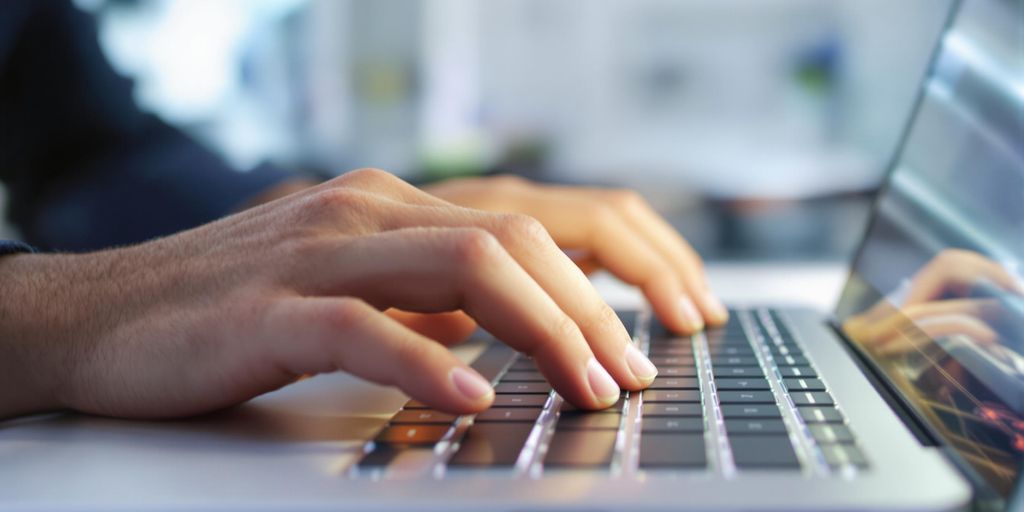 IT specialist at computer.