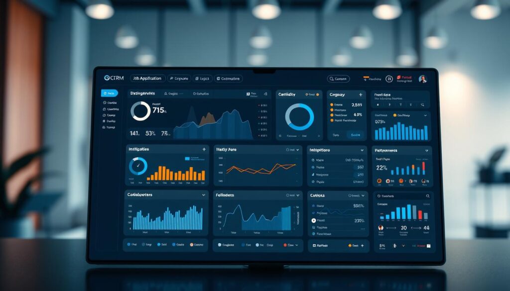 community job tracking CRM