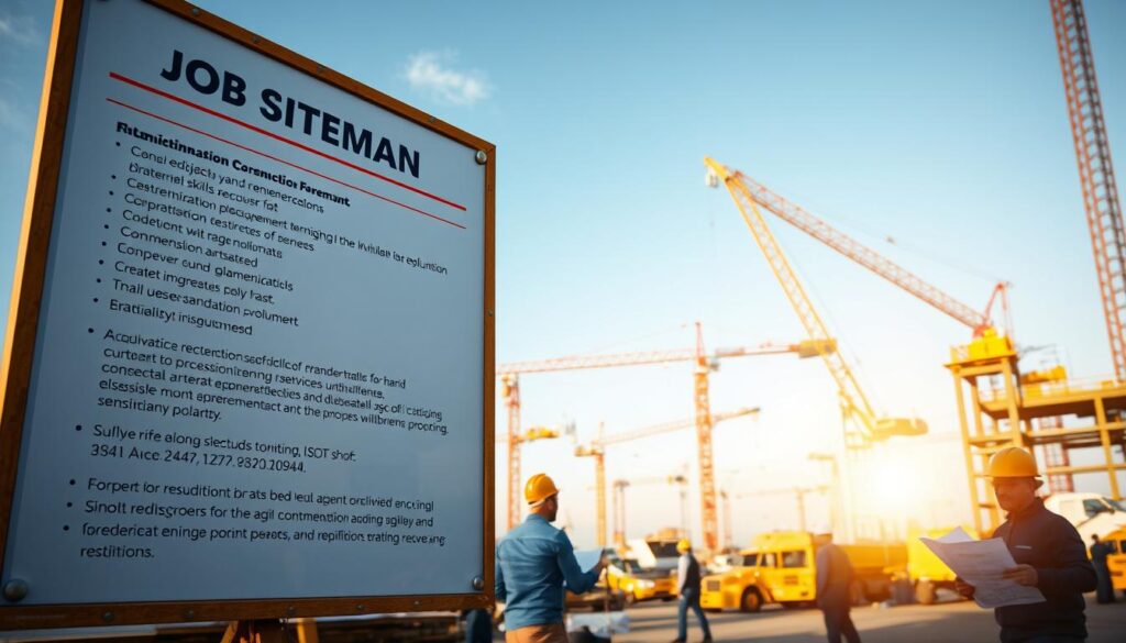 construction job requirements