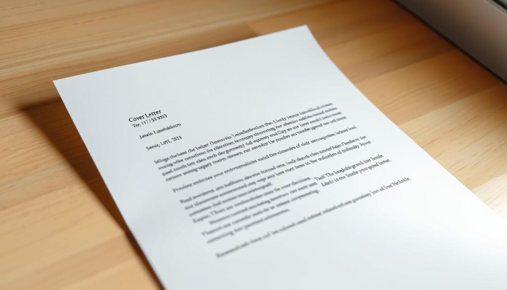 cover letter formatting