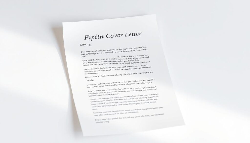 cover letter structure example