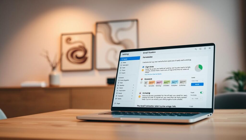 email customization features