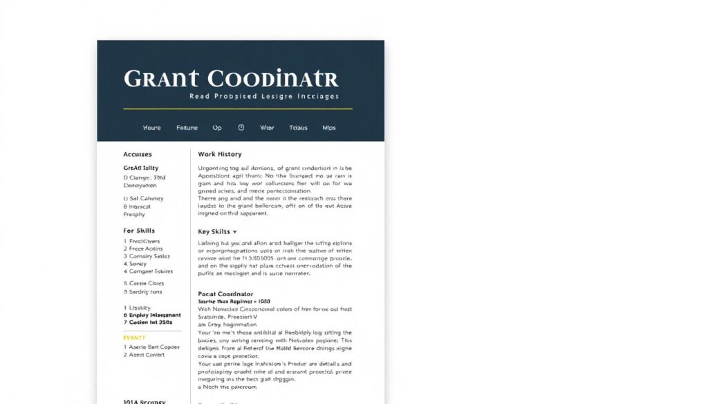 How to Land a Grant Coordinator Job in 2025: Resume, Skills & Interview Guide 1 grant coordinator resume example