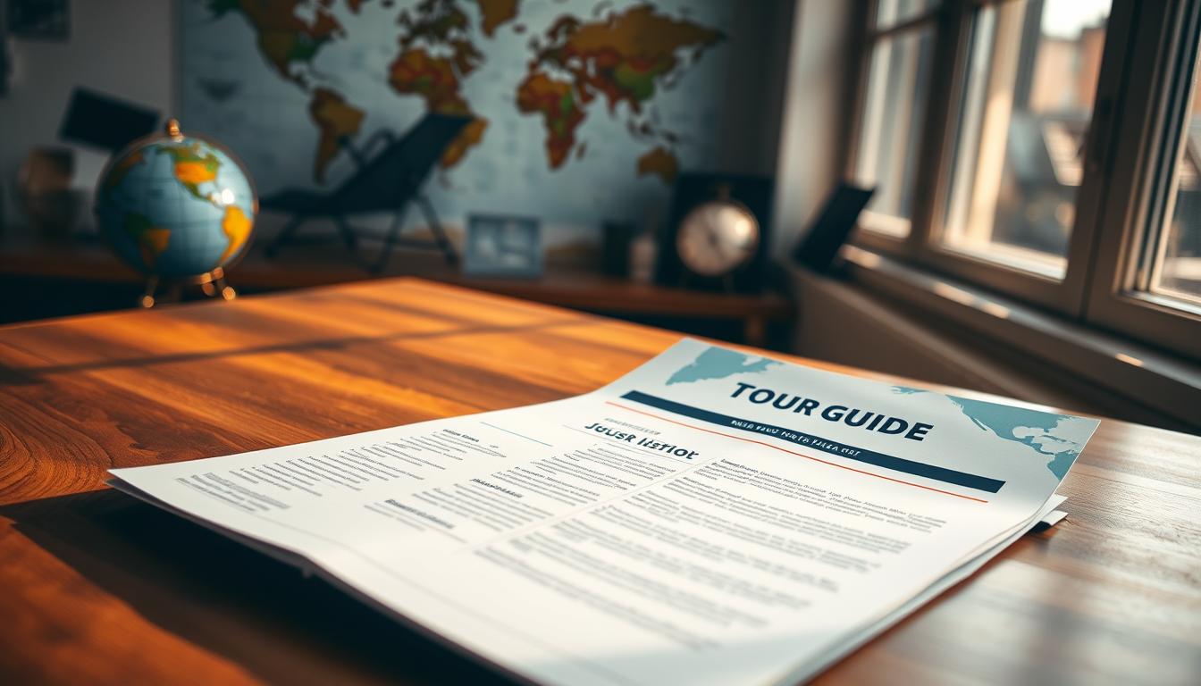 how to get tour guide interviews without experience