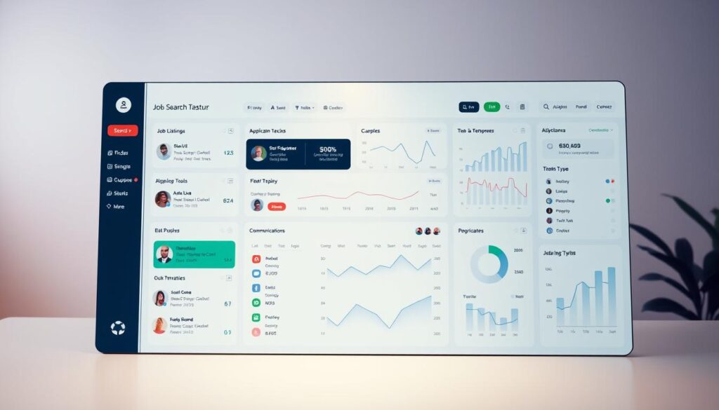job search management dashboard