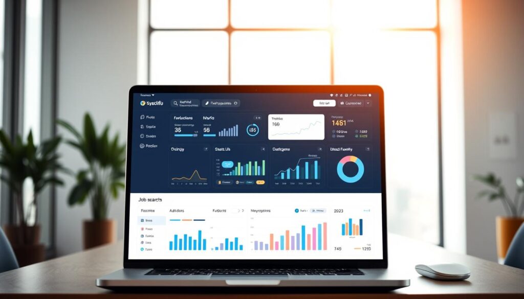 job search optimization dashboard