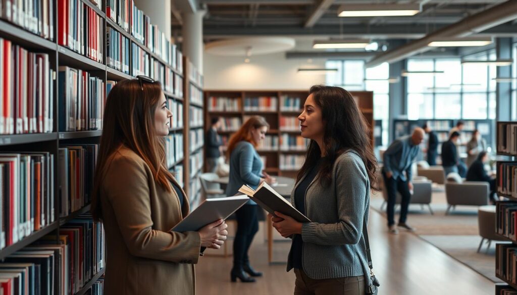 library organizational communication skills