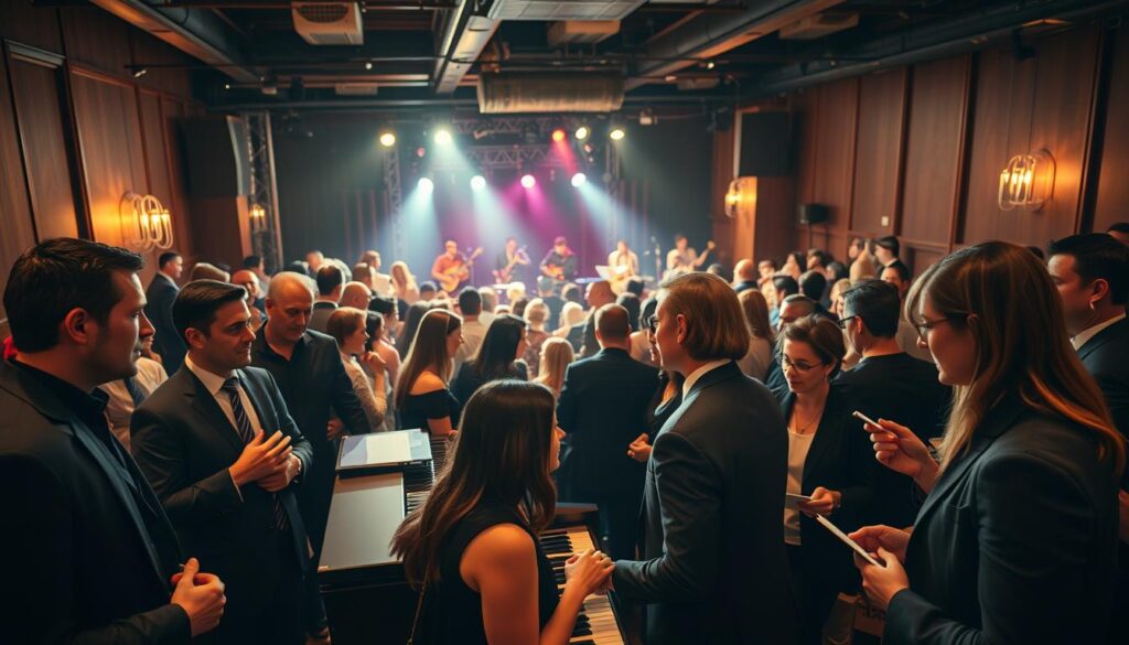 music industry networking