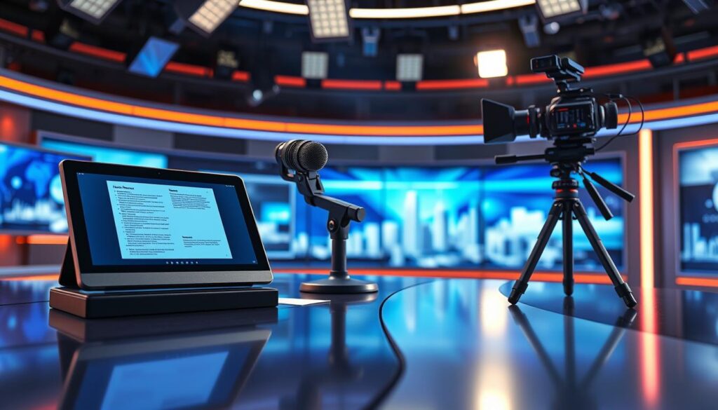 news anchor job tools