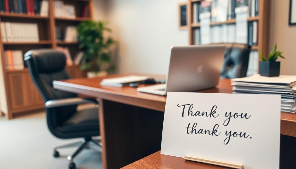 professional etiquette post-interview follow-up