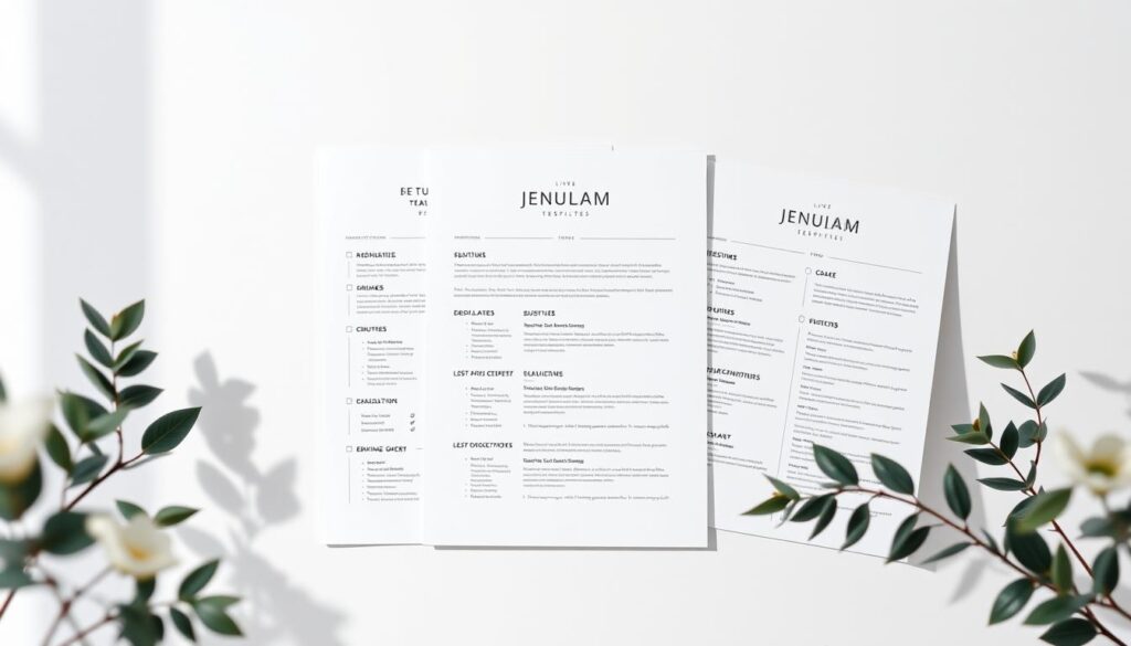 Elevate Your Job Search with Professional Resume Templates 1 professional resume templates for job applications
