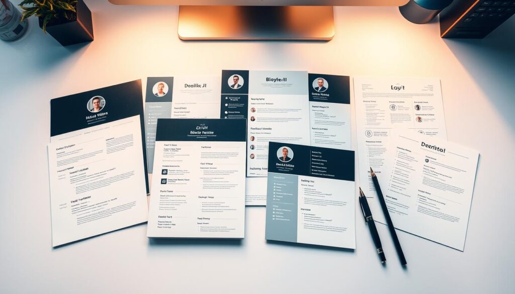 professional resume templates showcase
