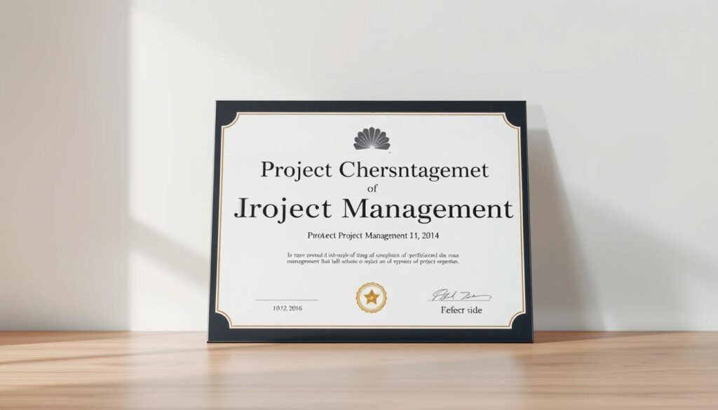 project management certification