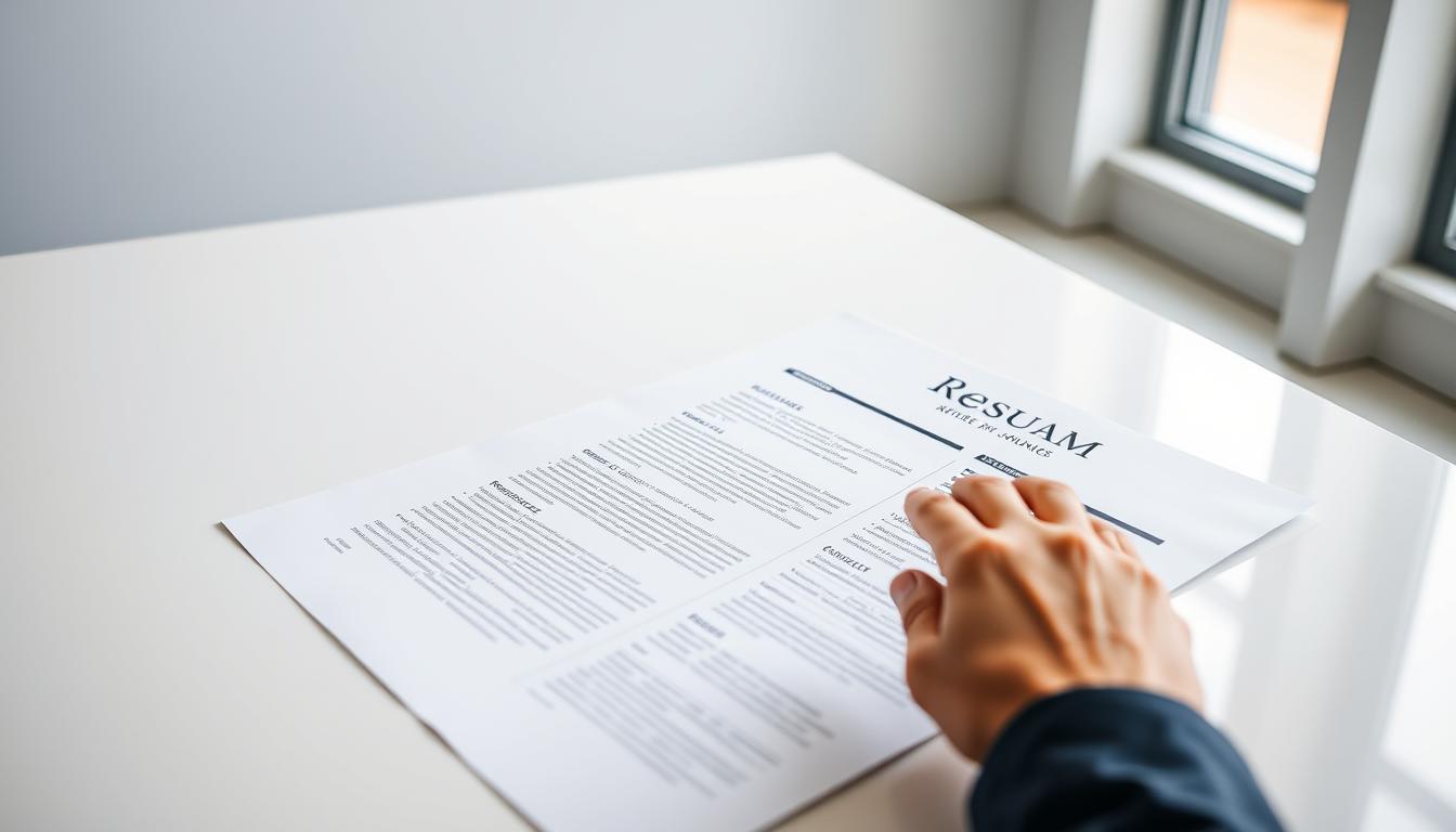 resume formatting