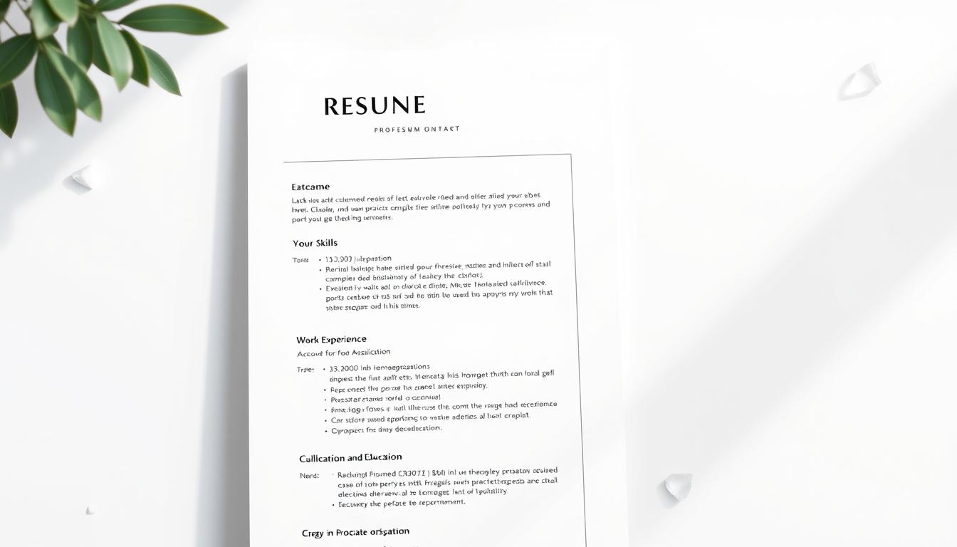 resume templates