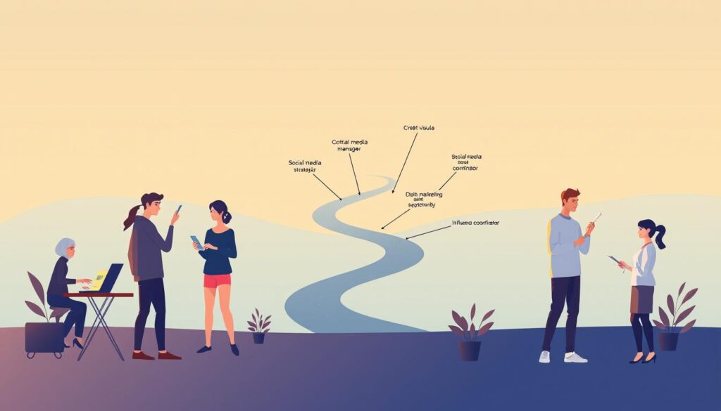 social media career paths