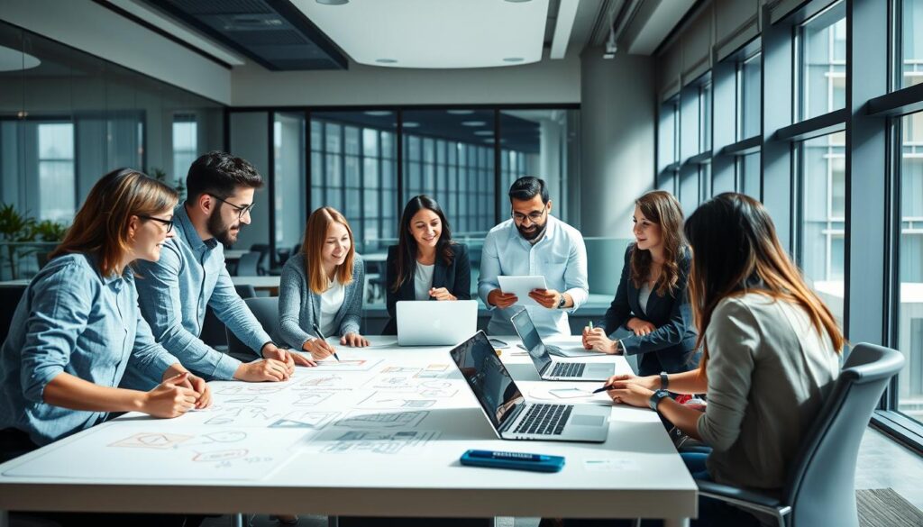 social media collaboration team