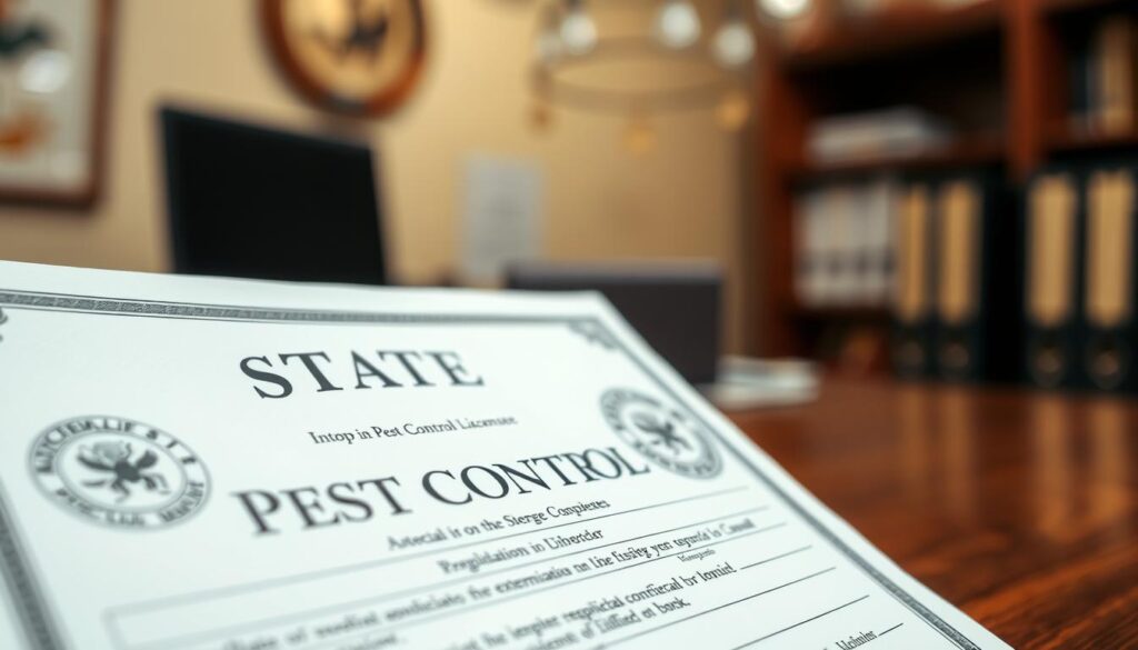state pest control license requirements
