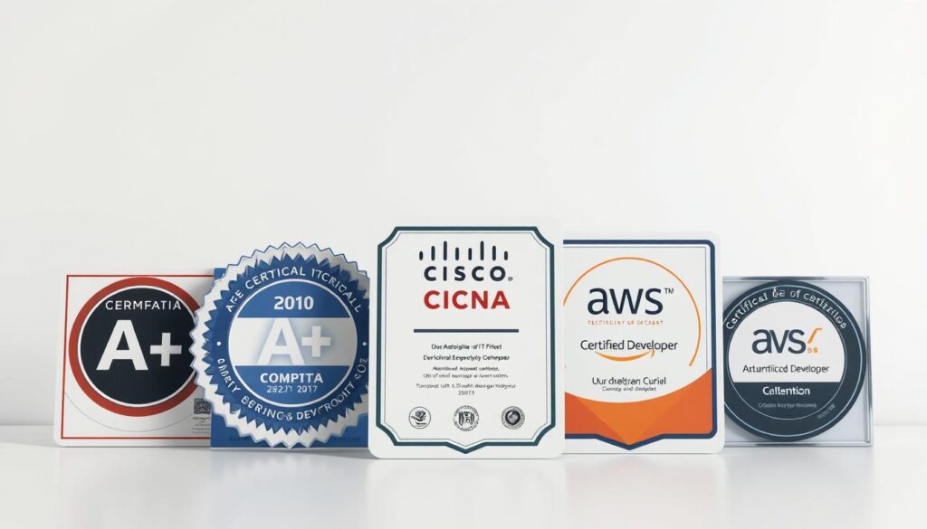 technical skills certification examples