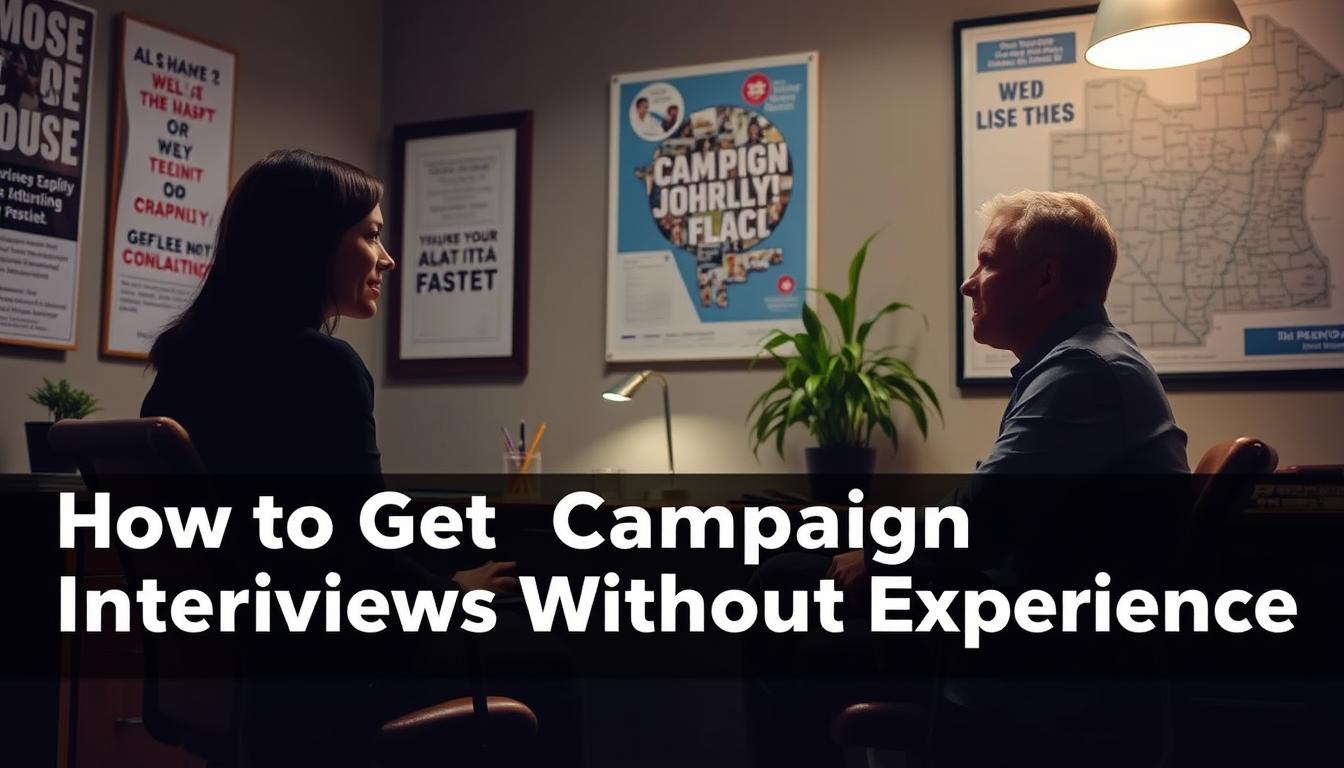 how to get campaign coordinator interviews without experience