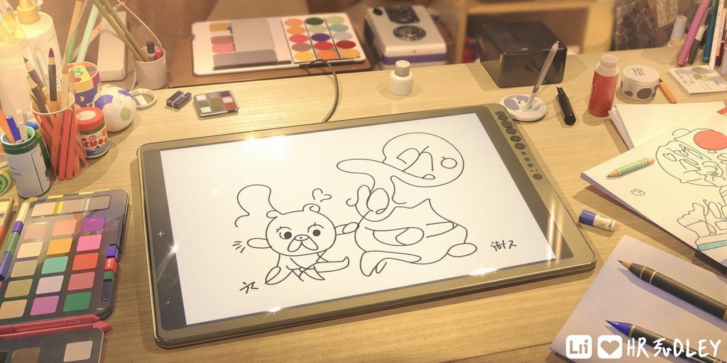 Character designer tools and creative process.