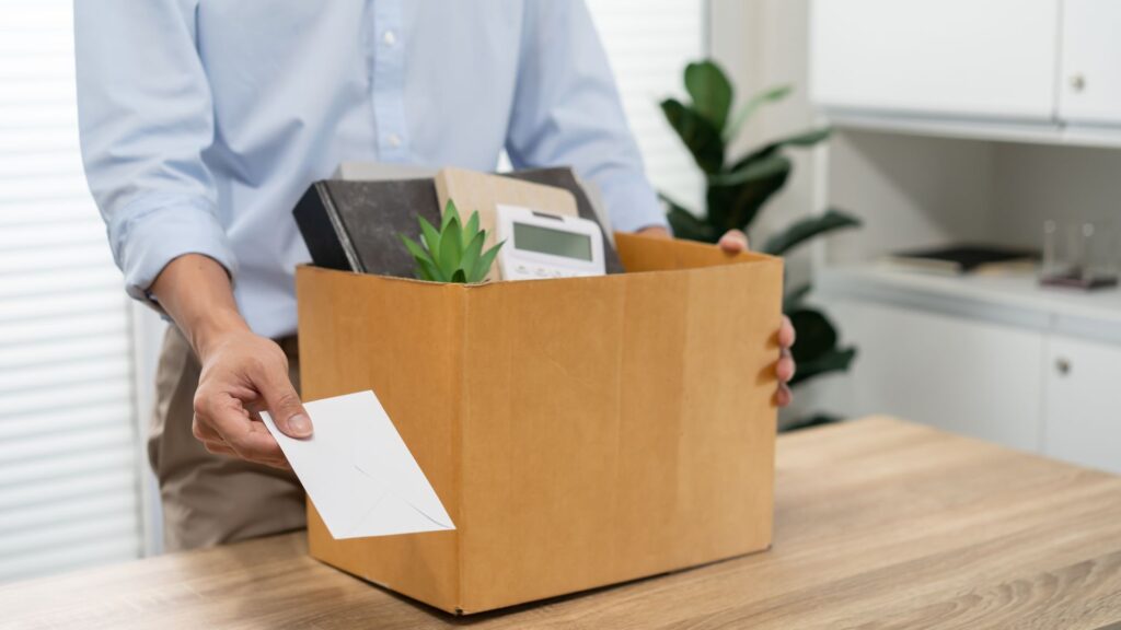 write a letter of resignation